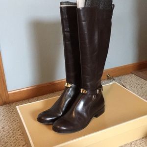 MIichael Kors brown riding boots